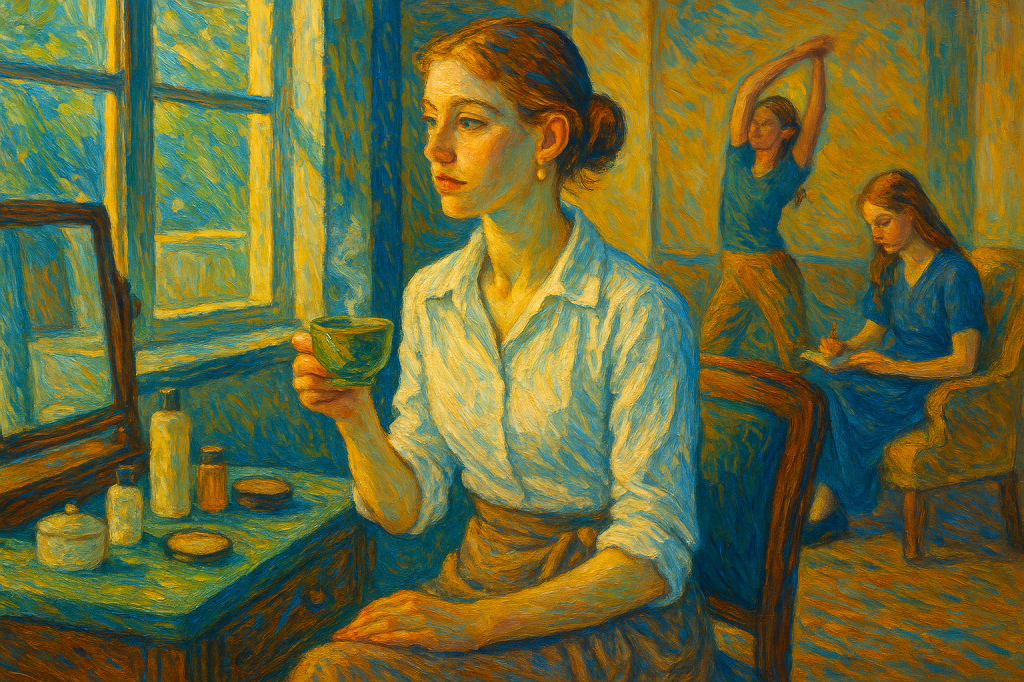 Old-Money Morning Rituals for a&nbsp;Model